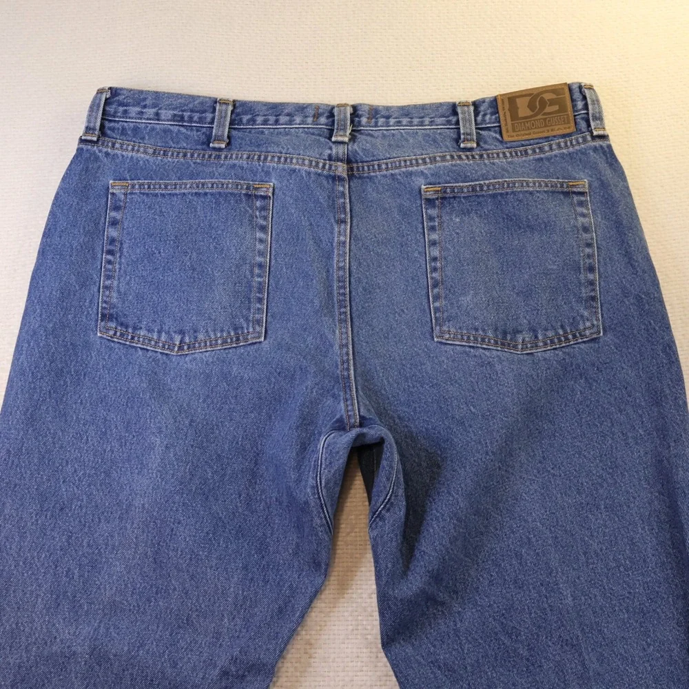 Diamond Gusset Jean Co. diamond gusset